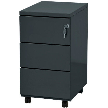 Caisson métallique Slim 3 tiroirs Vinco